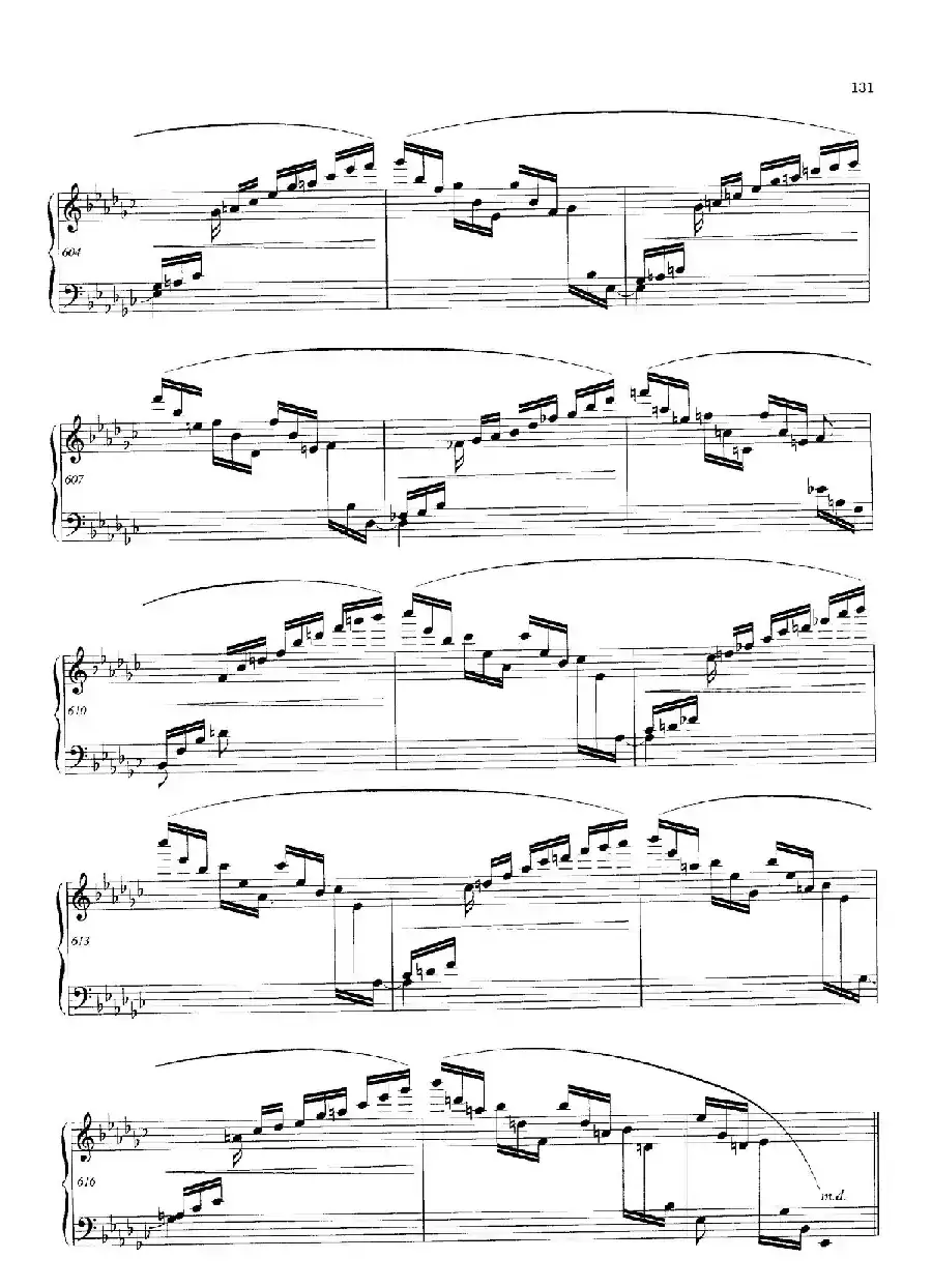Variations and Fuge in e-flat Minor Op.23（降e小调主题变奏与赋格）
