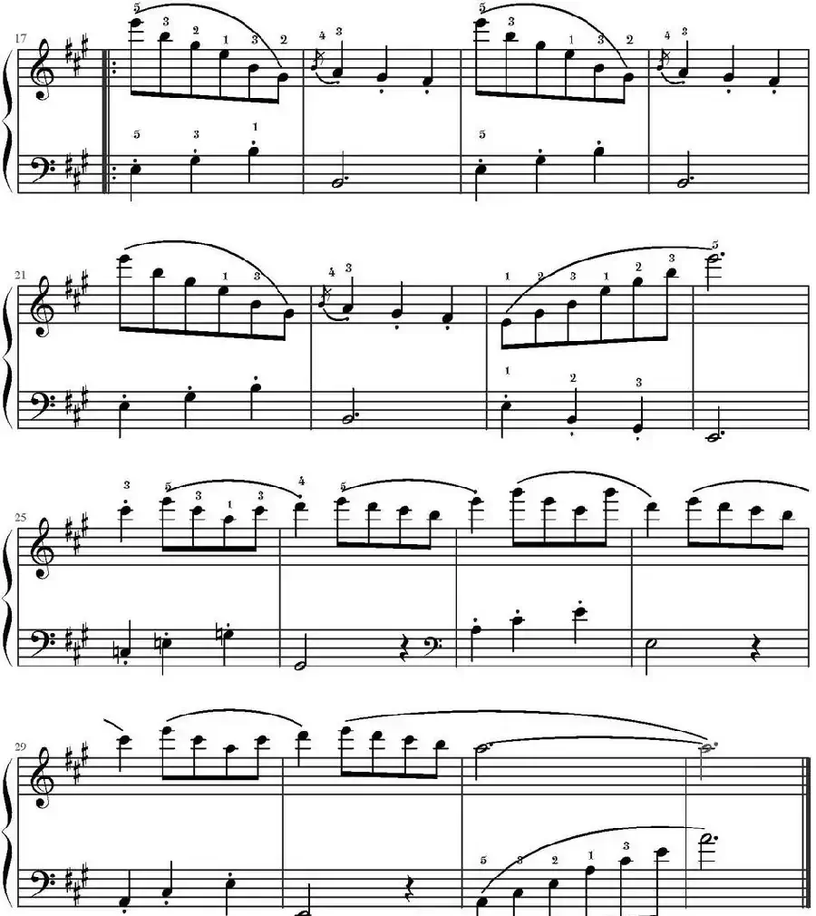 斯卡拉蒂风格的奏鸣曲