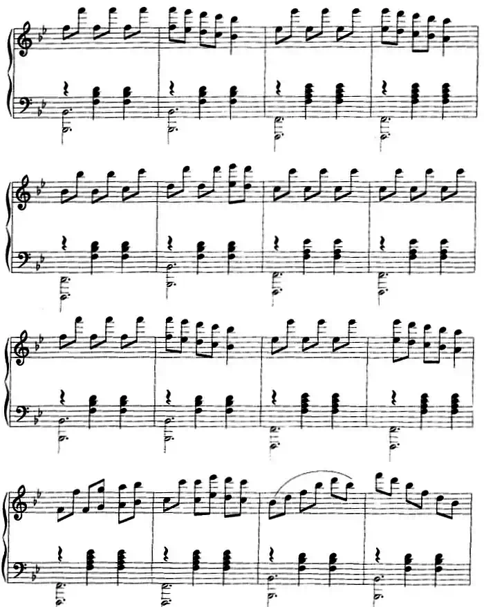 钢琴小品:圆舞曲