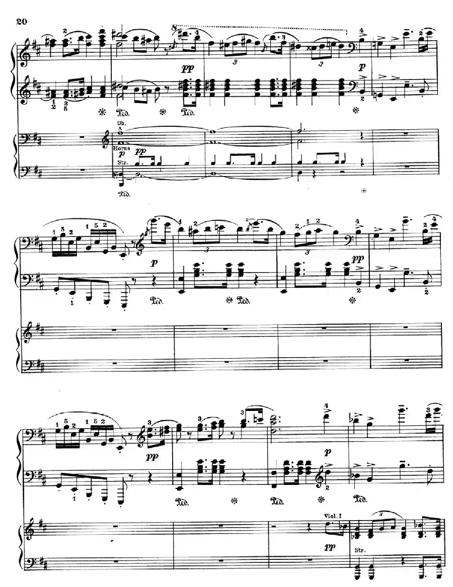 Capriccio Brillante in B Major Op.22（B大调华丽随想曲·双钢琴）