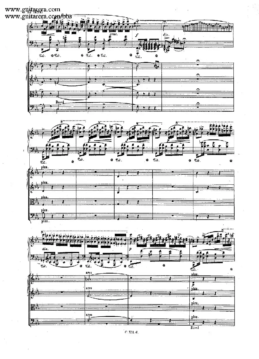 Grande Polonaise Brilliante Preceded by an Andante Spianato Op.22（平静的行板与华丽的波兰舞曲·总谱）