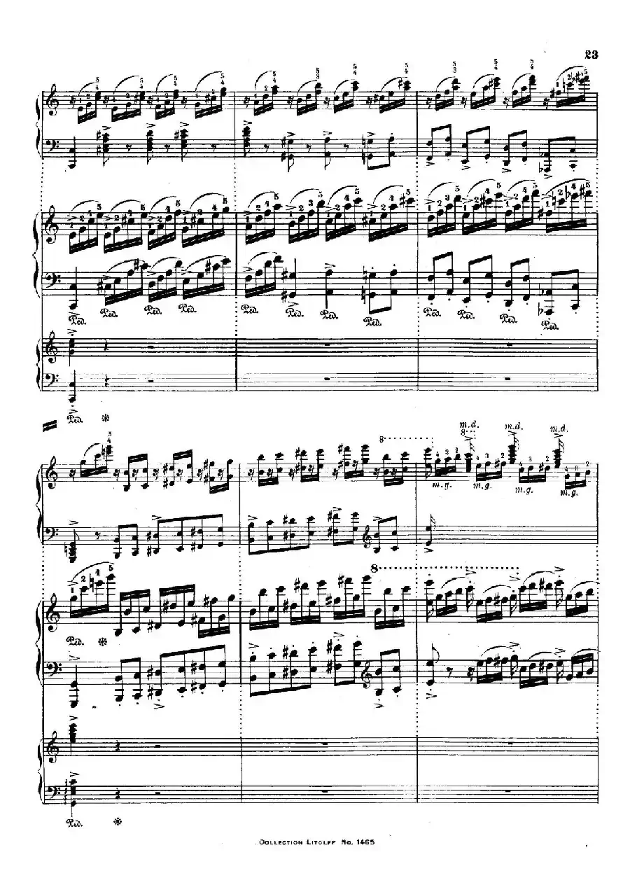 Piano Concerto No.1 in C Major Op.11,（C大调第一钢琴协奏曲·双钢琴）
