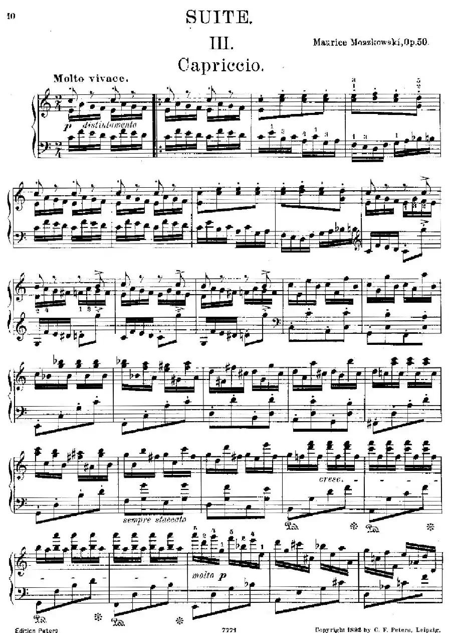 Suite in G Major Op.50（G大调组曲·Ⅲ）
