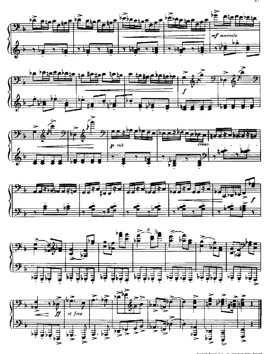 Piano Sonata No.3 in F Major Op.46（F大调第三钢琴奏鸣曲·Ⅲ）
