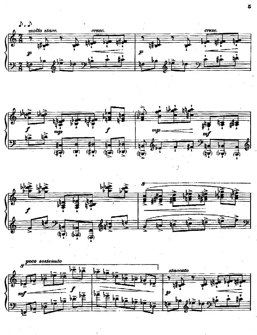 2 Toccatas（2首托卡塔）（No.1）