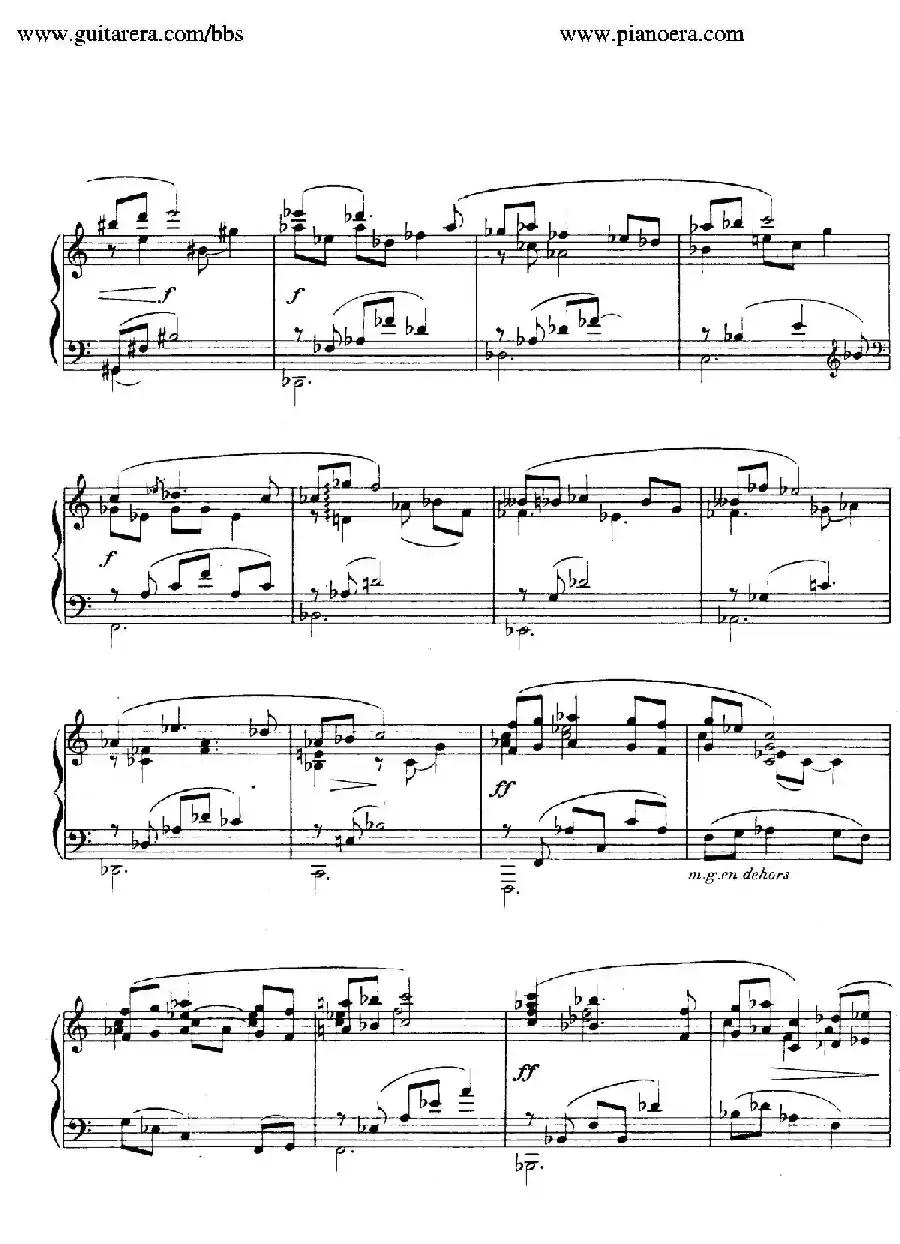 15 Improvisations（15首即兴曲·XIII）