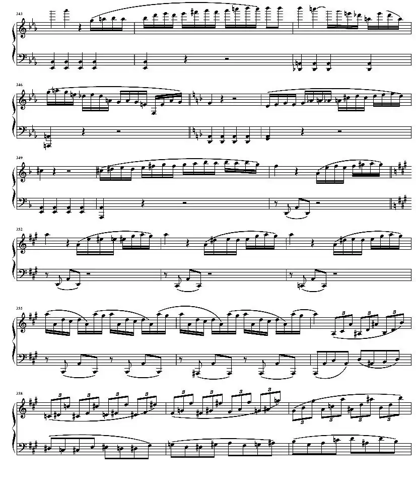 贝多芬钢琴协奏曲Op61第一乐章