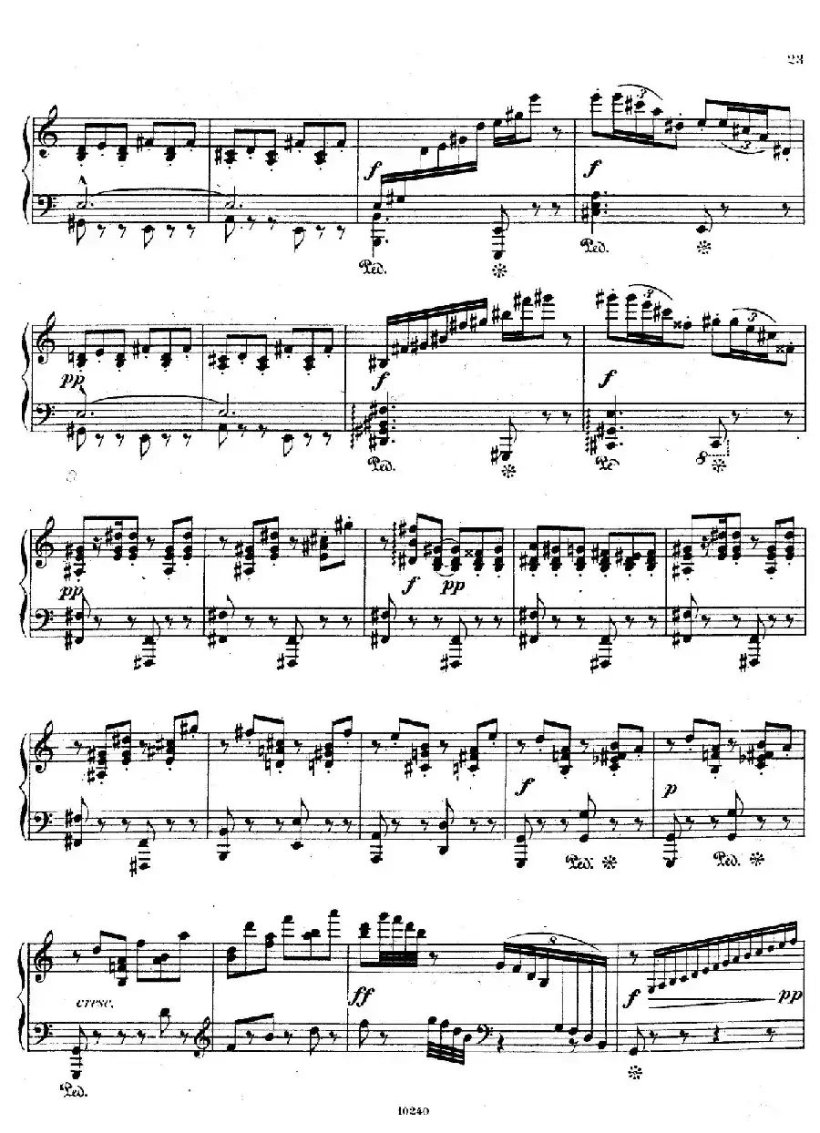Etudes Rythmiques Op.149（节奏练习曲集）（6）