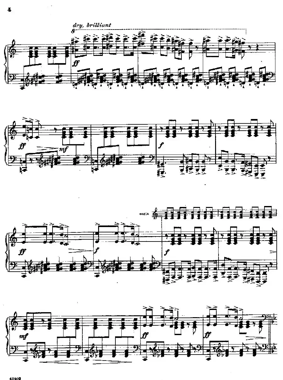 2 Toccatas（2首托卡塔）（No.2）
