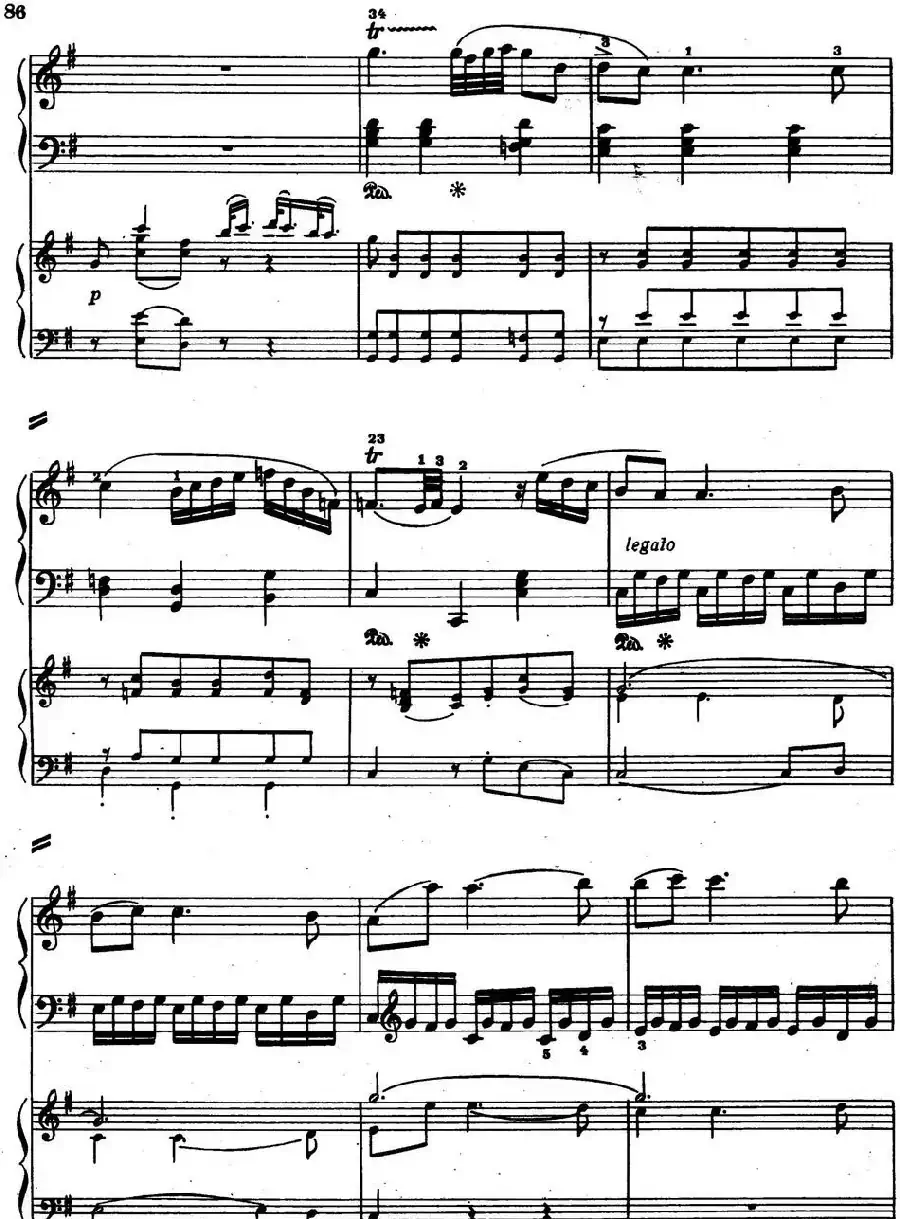 二十八部钢琴协奏曲 No.5（P31-45）