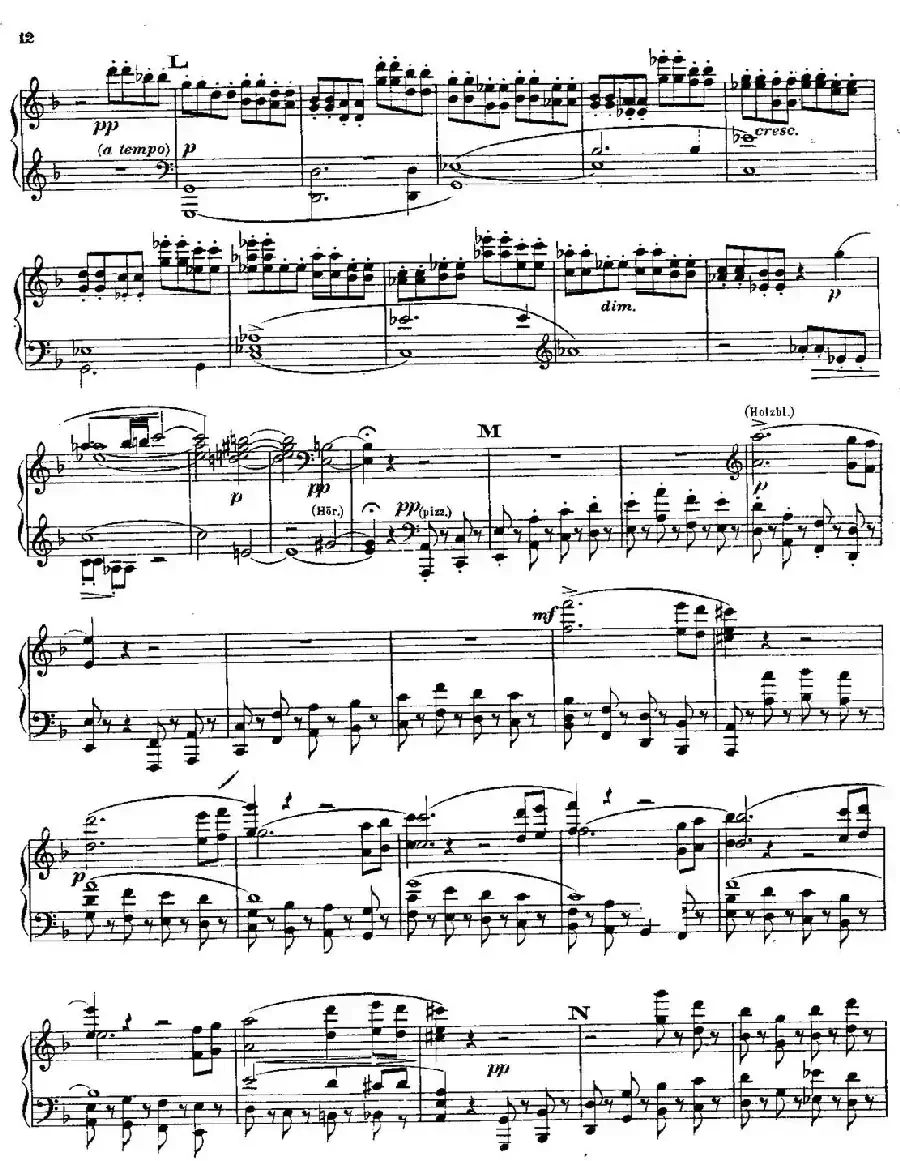Symphony No.3 in d Minor - Solo Piano（d小调第三交响曲·钢琴独奏版·Ⅰ）