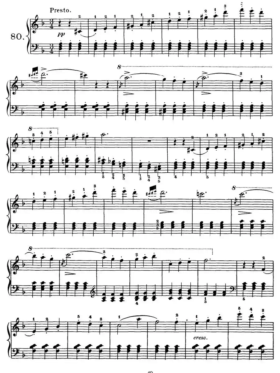 Czerny - 100 Progressive Studies Op.139(78—83)