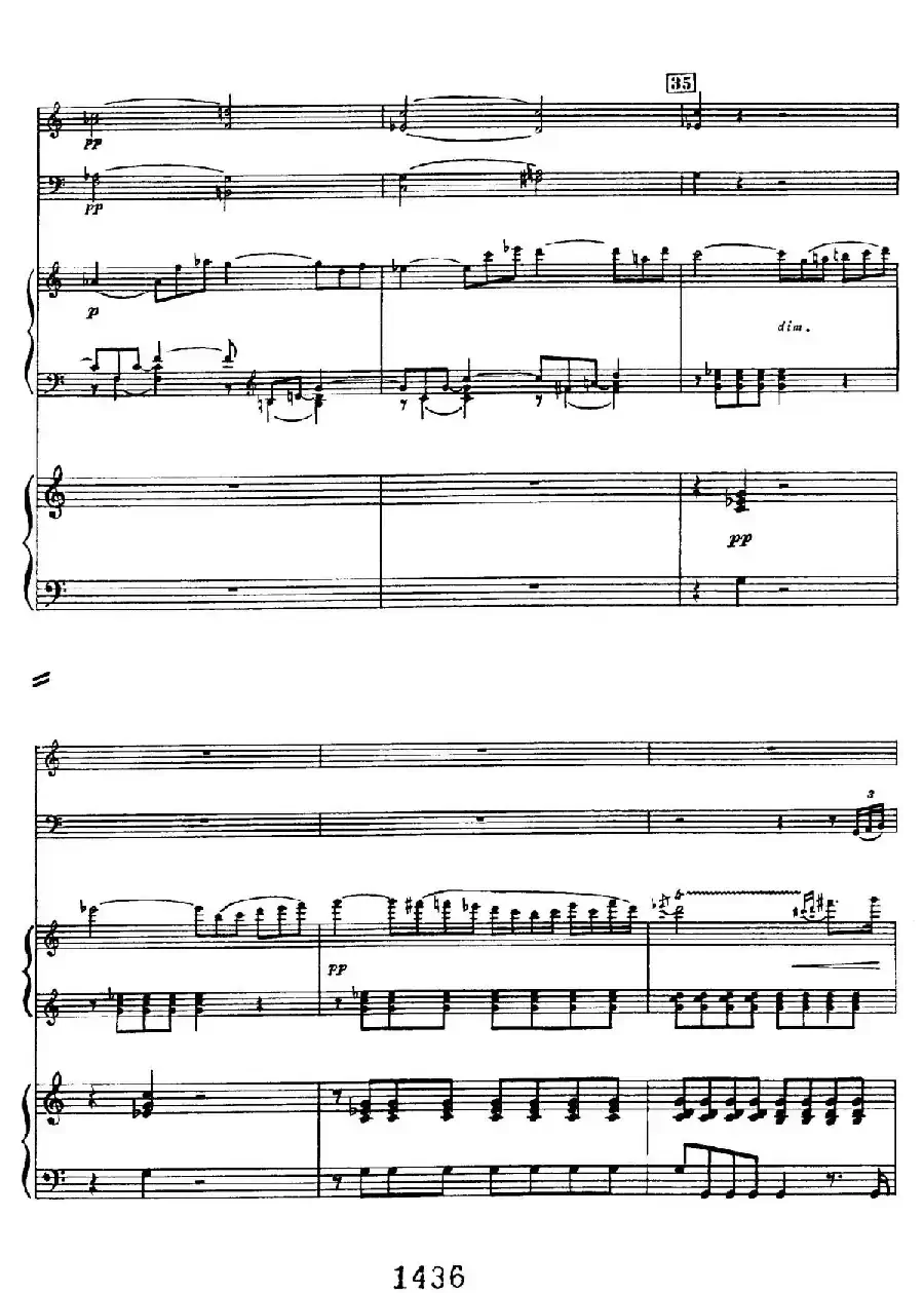 Triple Concerto in C Major Op.56（C大调三重协奏曲·双钢琴·Ⅰ）