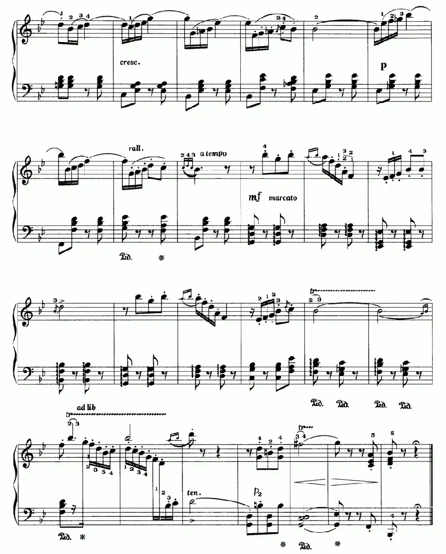 坎佐内塔（选自小提琴协奏曲）