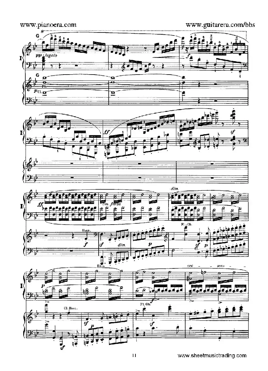 Piano Concerto No.1 in g Minor Op.25（g小调第一钢琴协奏曲·双钢琴）