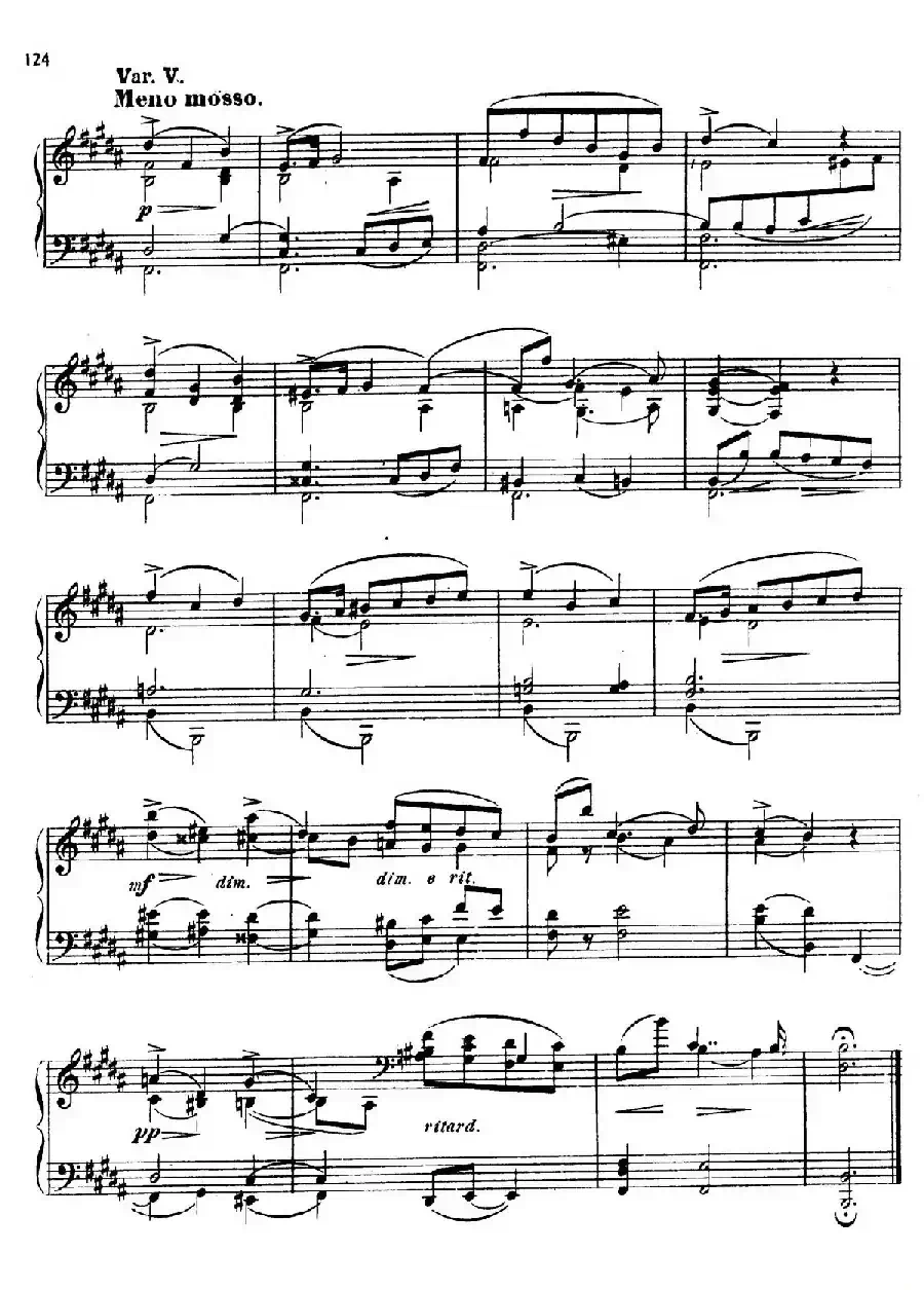 24 Characteristic Pieces Op.36（24首性格小品·23）