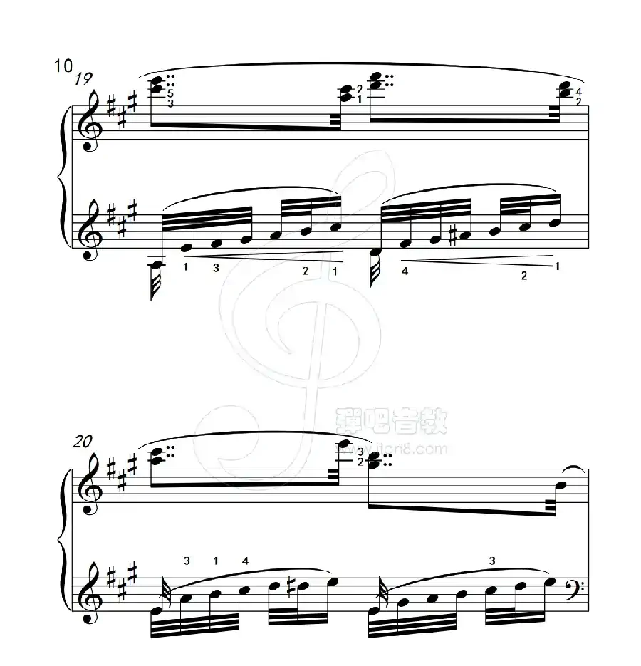 练习曲 36（克拉莫钢琴练习曲60首）