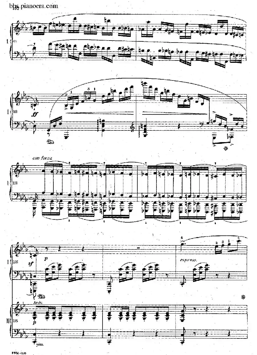 Grande Polonaise Brilliante Preceded by an Andante Spianato Op.22（平静的行板与华丽的波兰舞曲·双钢琴版）
