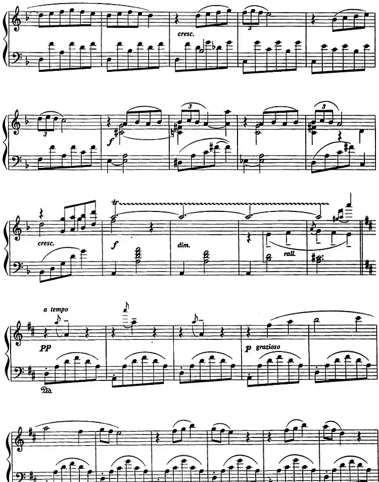 现代钢琴曲：30、安达鲁扎小夜曲