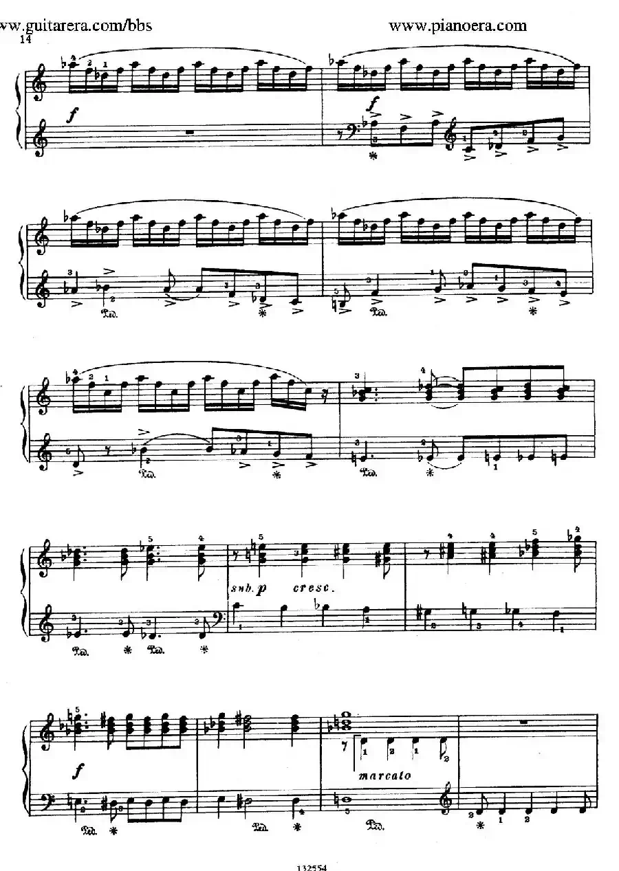 Piano Sonatina in C Major Op.93（C大调钢琴小奏鸣曲·第三乐章）