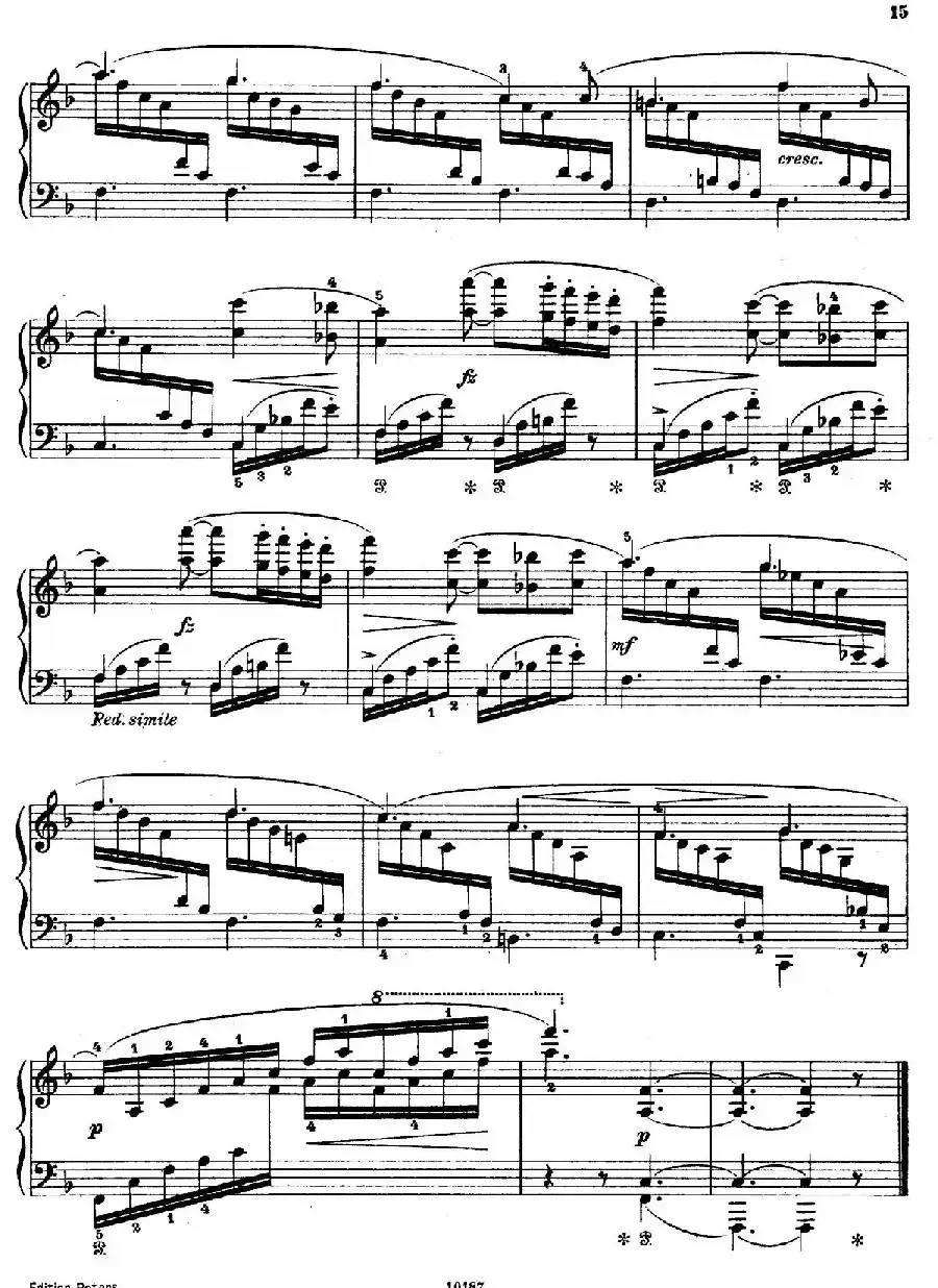 Akvareller Op.19（水彩画 5. 船歌）