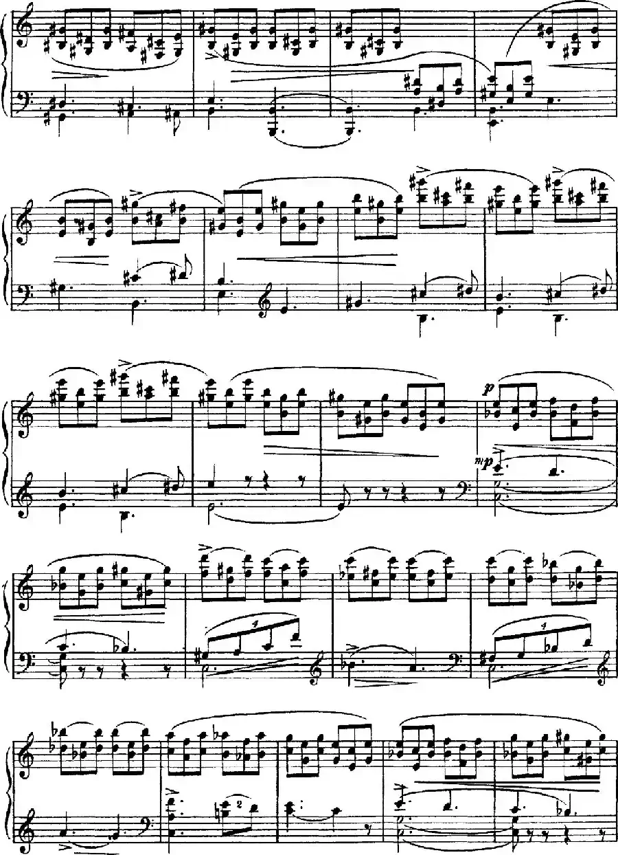 Quatre Etudes Op.41 Op.4（4首练习曲·4）