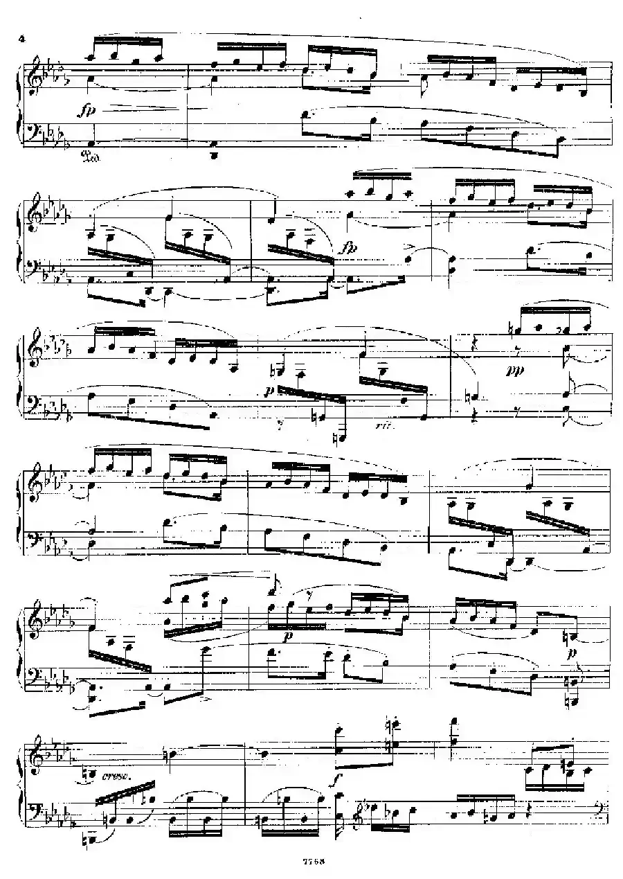 Phantasien Am Clavier Op.36（幻想曲集·第四首）