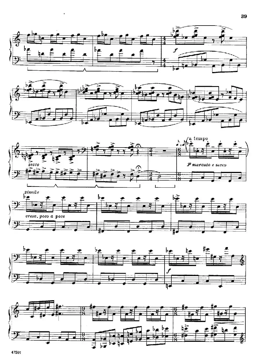 Piano Sonata in E-flat Major Op.95（降E大调钢琴奏鸣曲·Ⅲ）