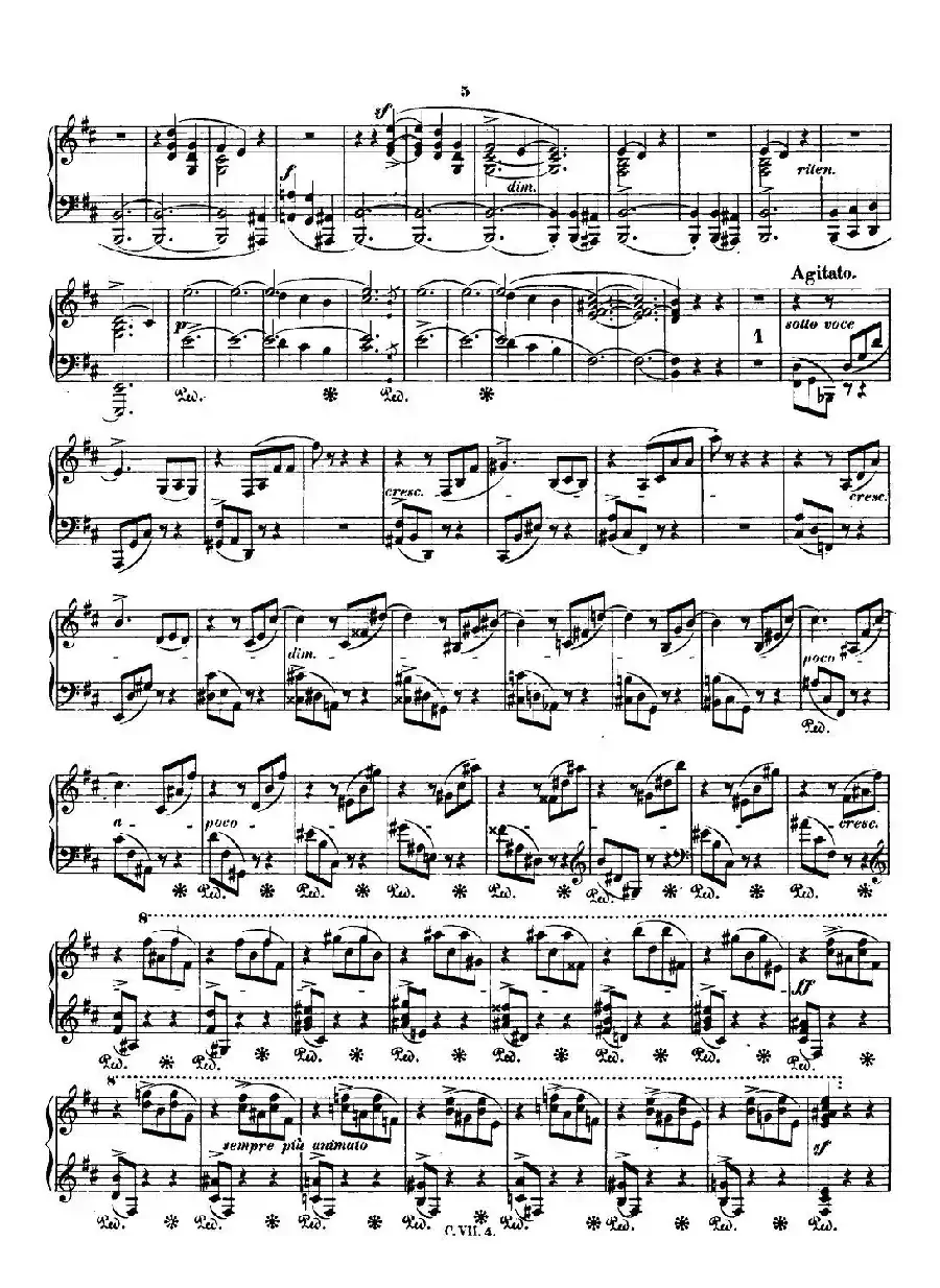 肖邦 钢琴谐谑曲 Chopin Scherzo（No.1 b小调，Op.20）