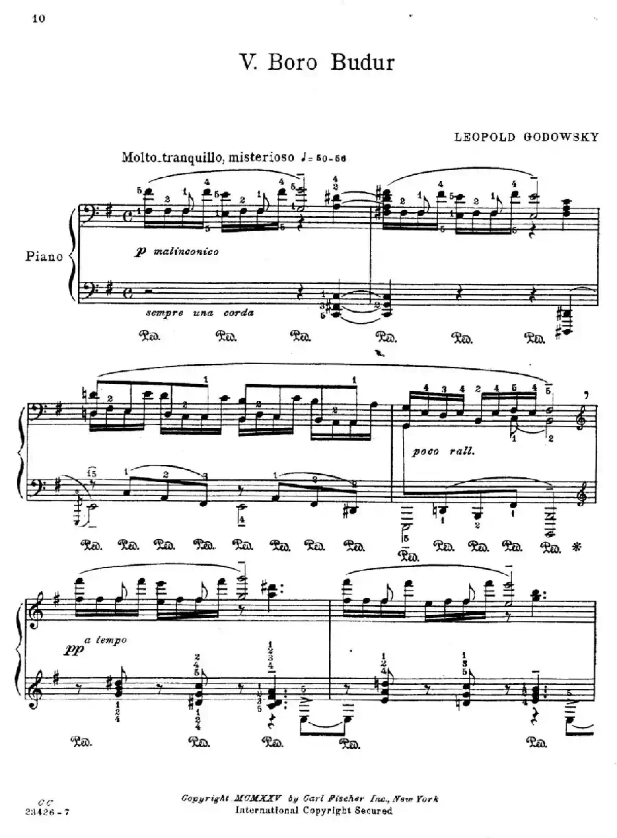 Java Suiten（爪哇组曲·Ⅴ）