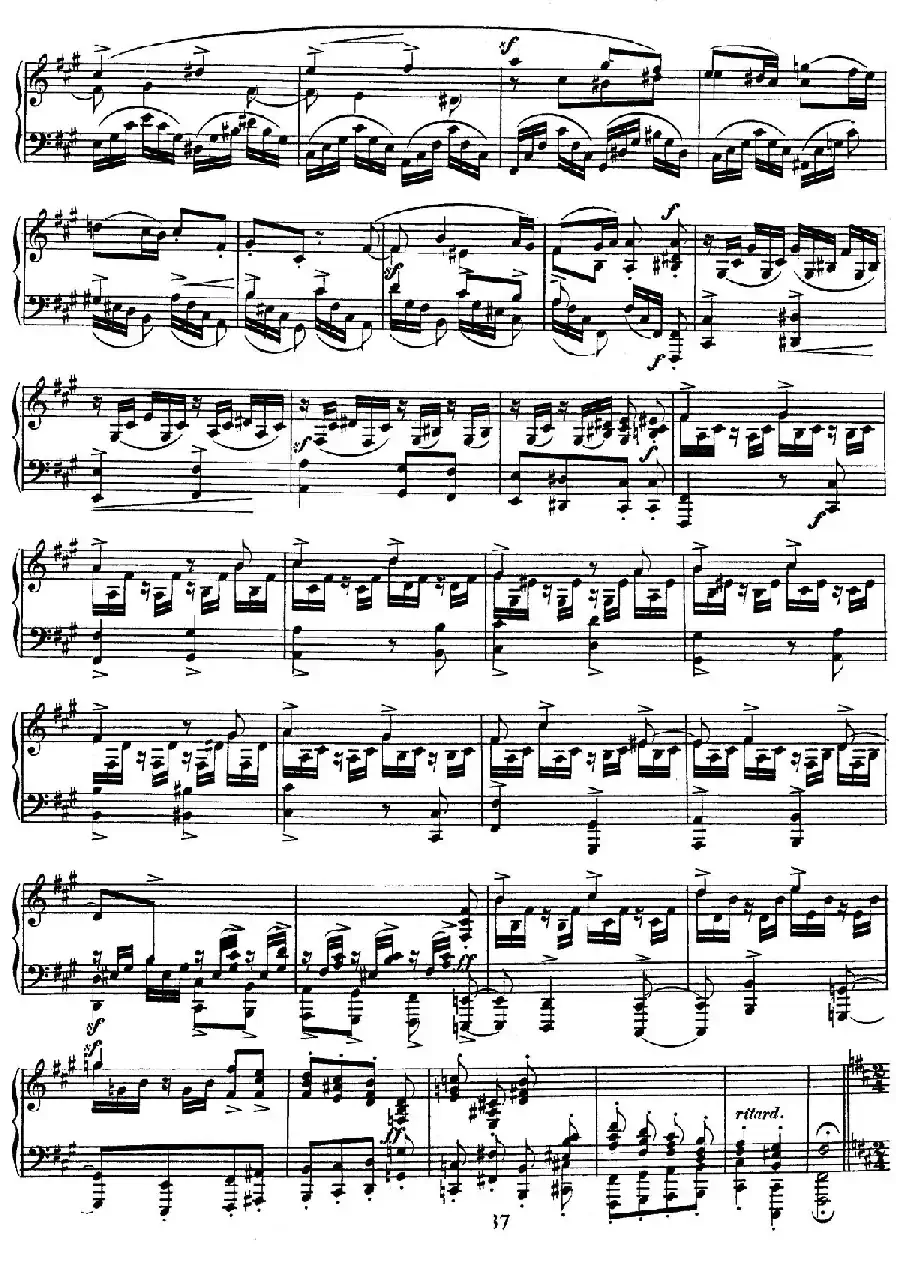 53首以肖邦练习曲为素材而作的练习曲（No.44）