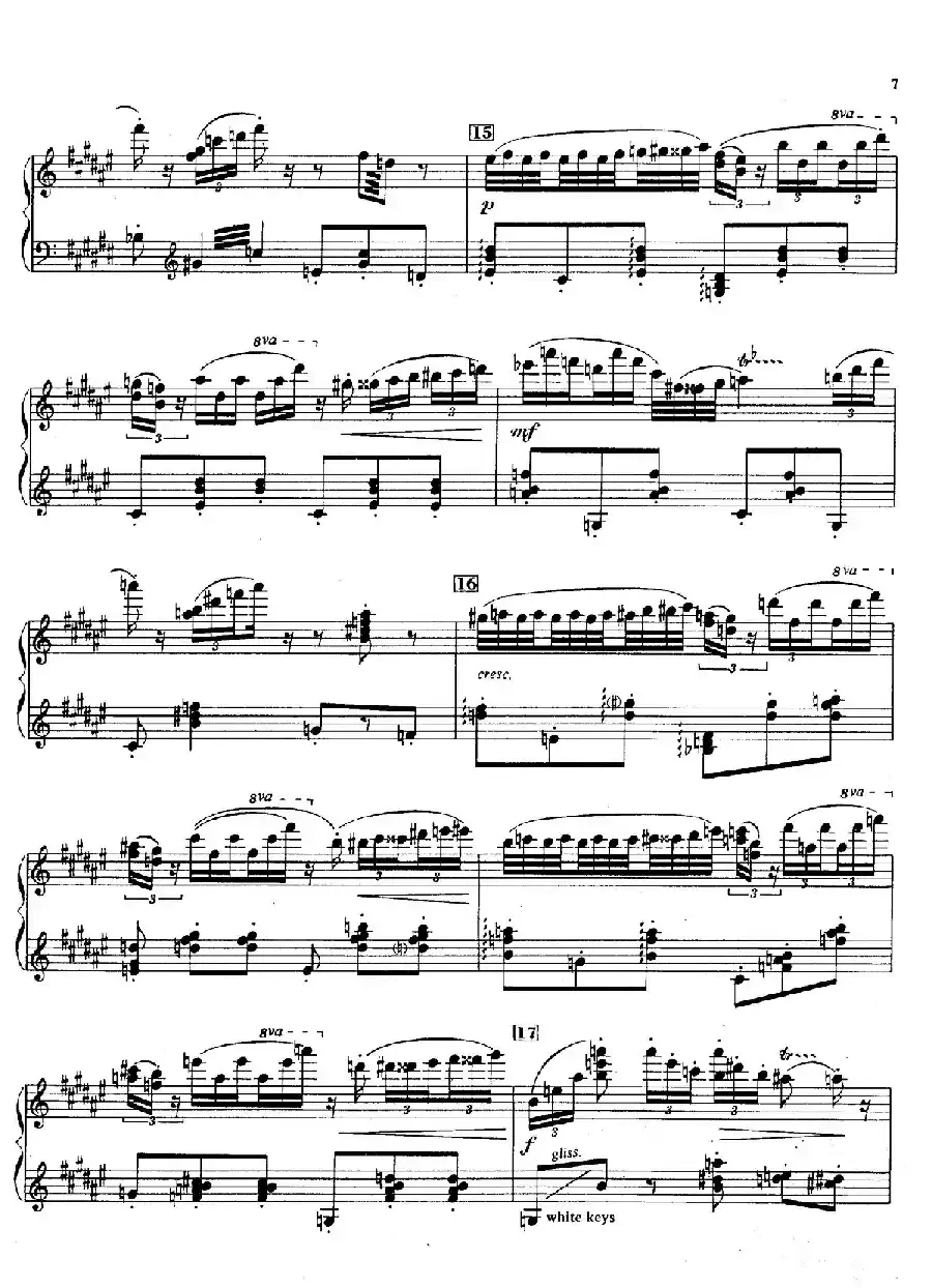 火鸟组曲 Firebird Suite（拉夫林改编钢琴独奏版）