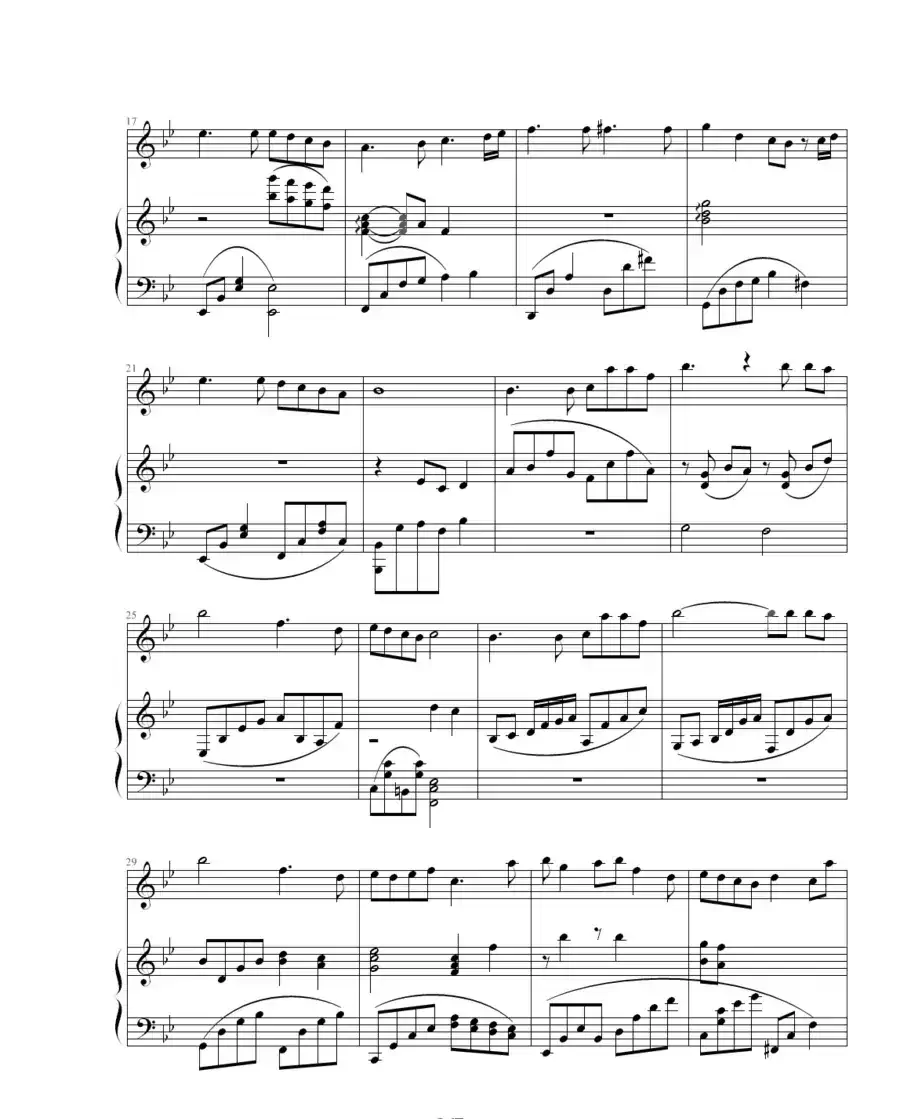 花园（钢琴伴奏谱）