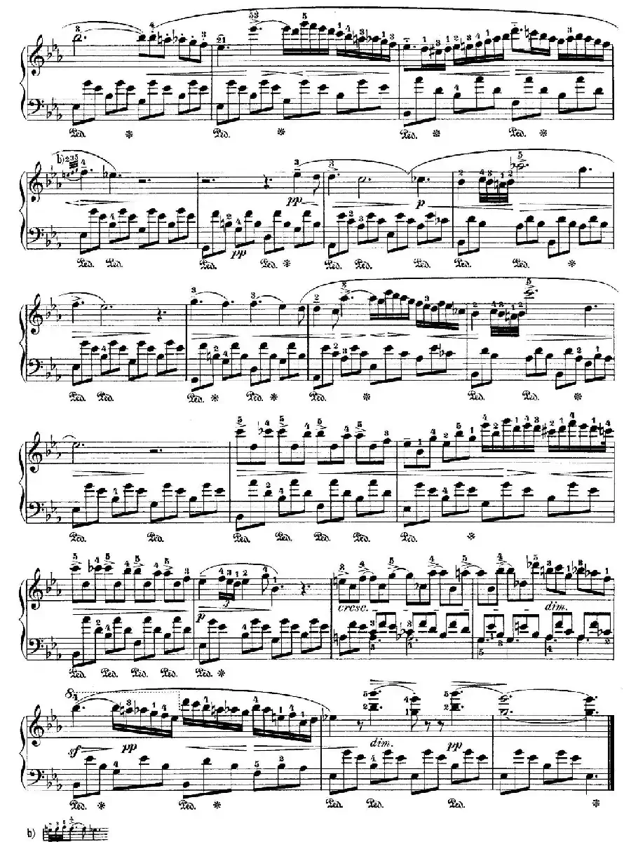 Nocturne No.1 in E-flat Major（降E大调第一号夜曲）
