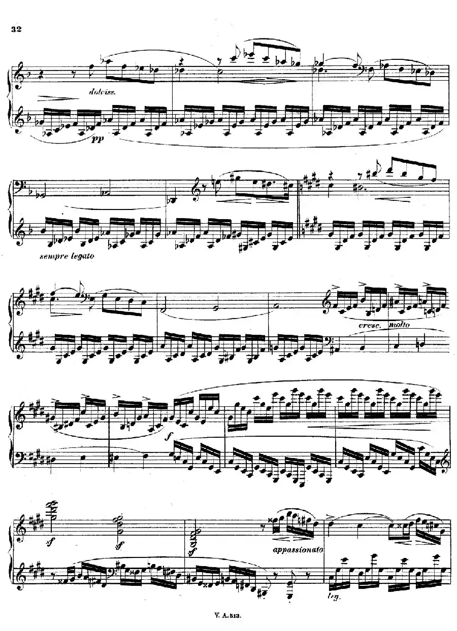 升c小调第一钢琴奏鸣曲（Op.6）