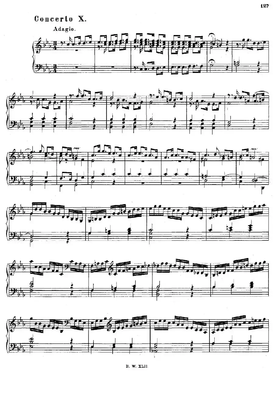 16 Concertos BWV 972-987（十六首为独奏古钢琴而作的协奏曲）（P61——70）