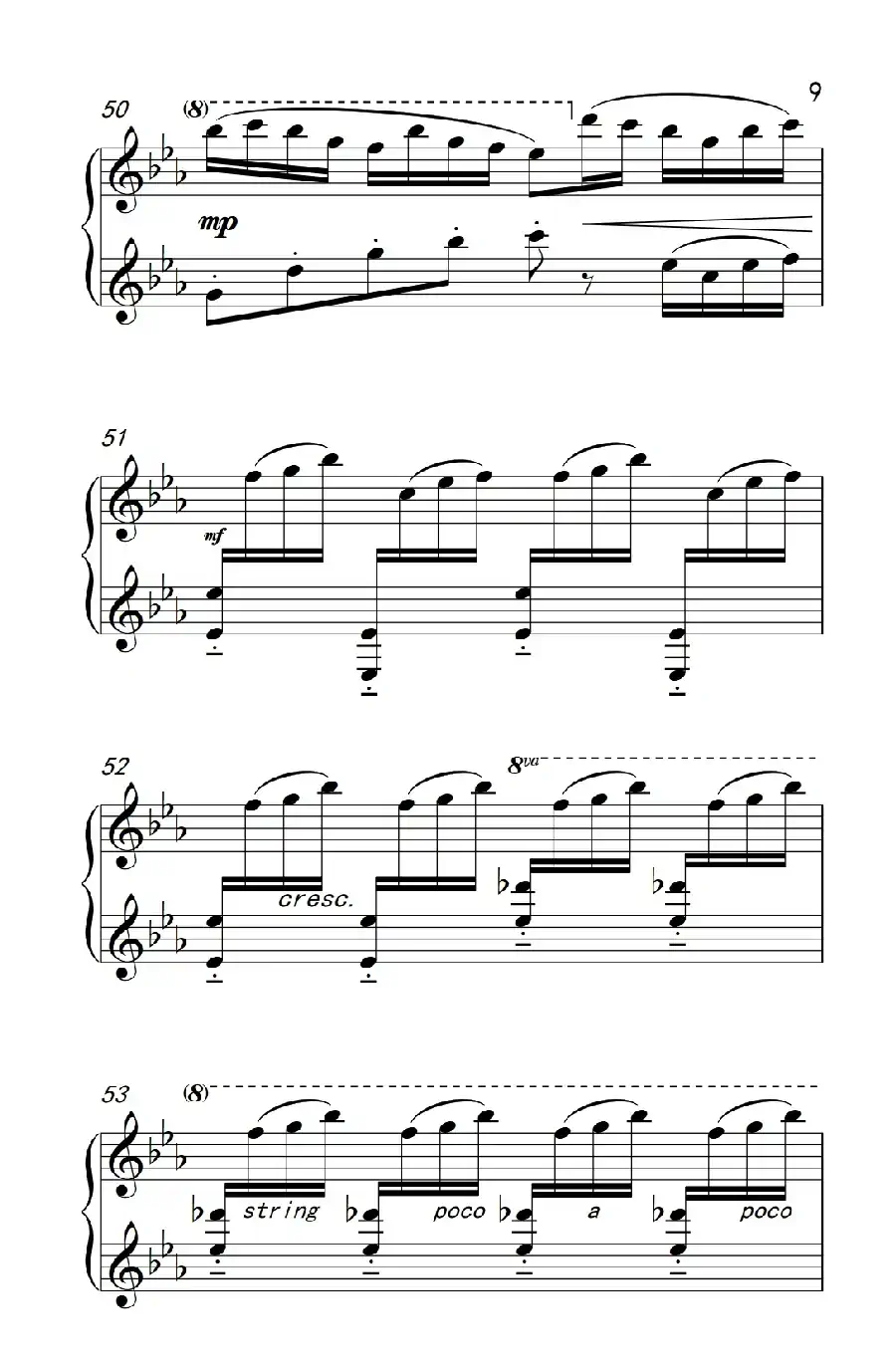 第九级3.旱天雷（中央音乐学院 钢琴（业余）考级教程 7-9级）