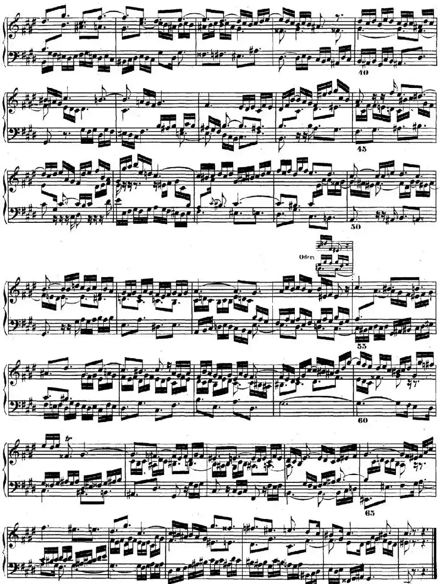 巴赫《平均律钢琴曲集·第二卷》之赋格曲(NO.4)