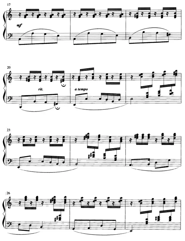 草原骏马(小托卡塔)