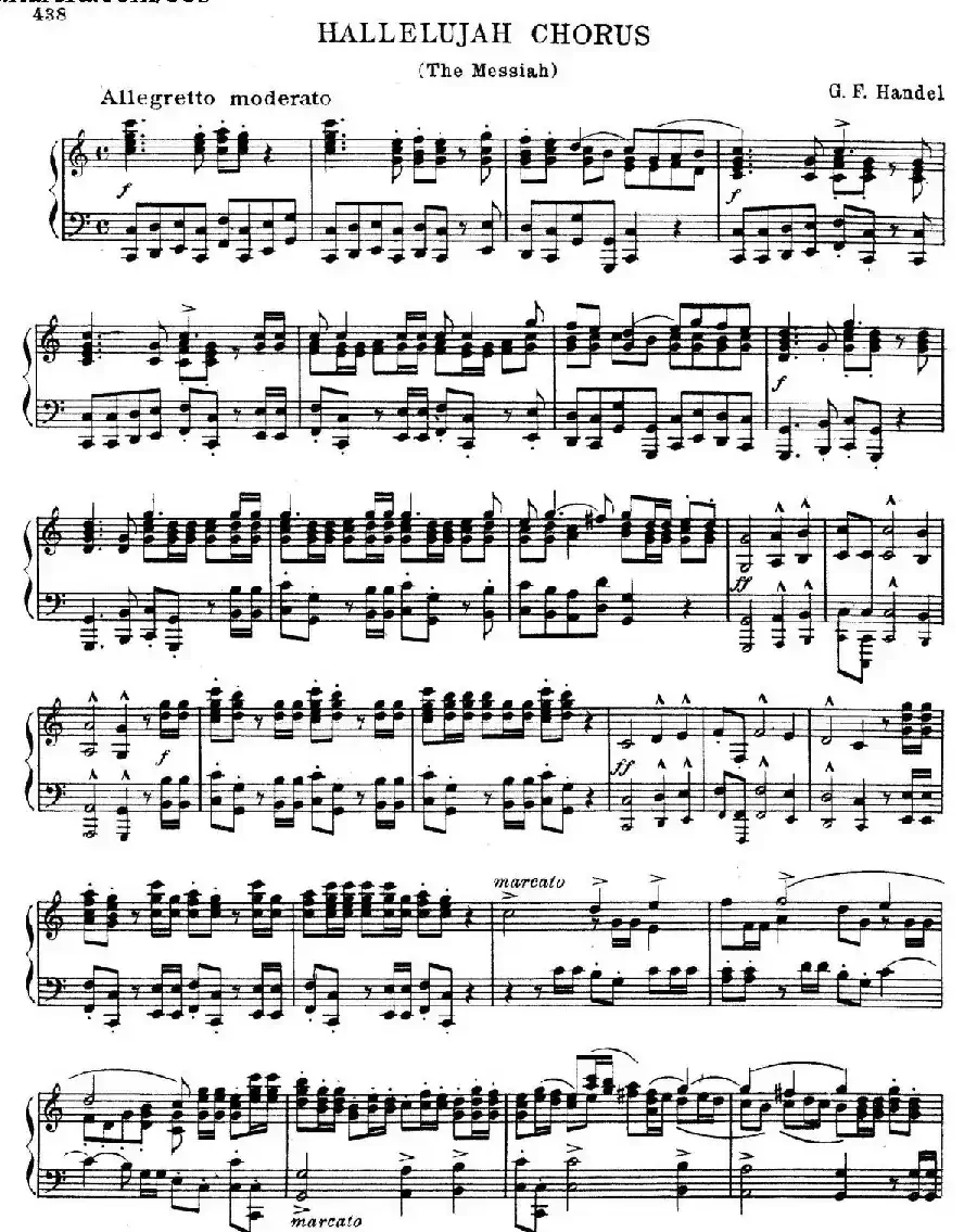 Hallelujah Chorus（哈利路亚 ）