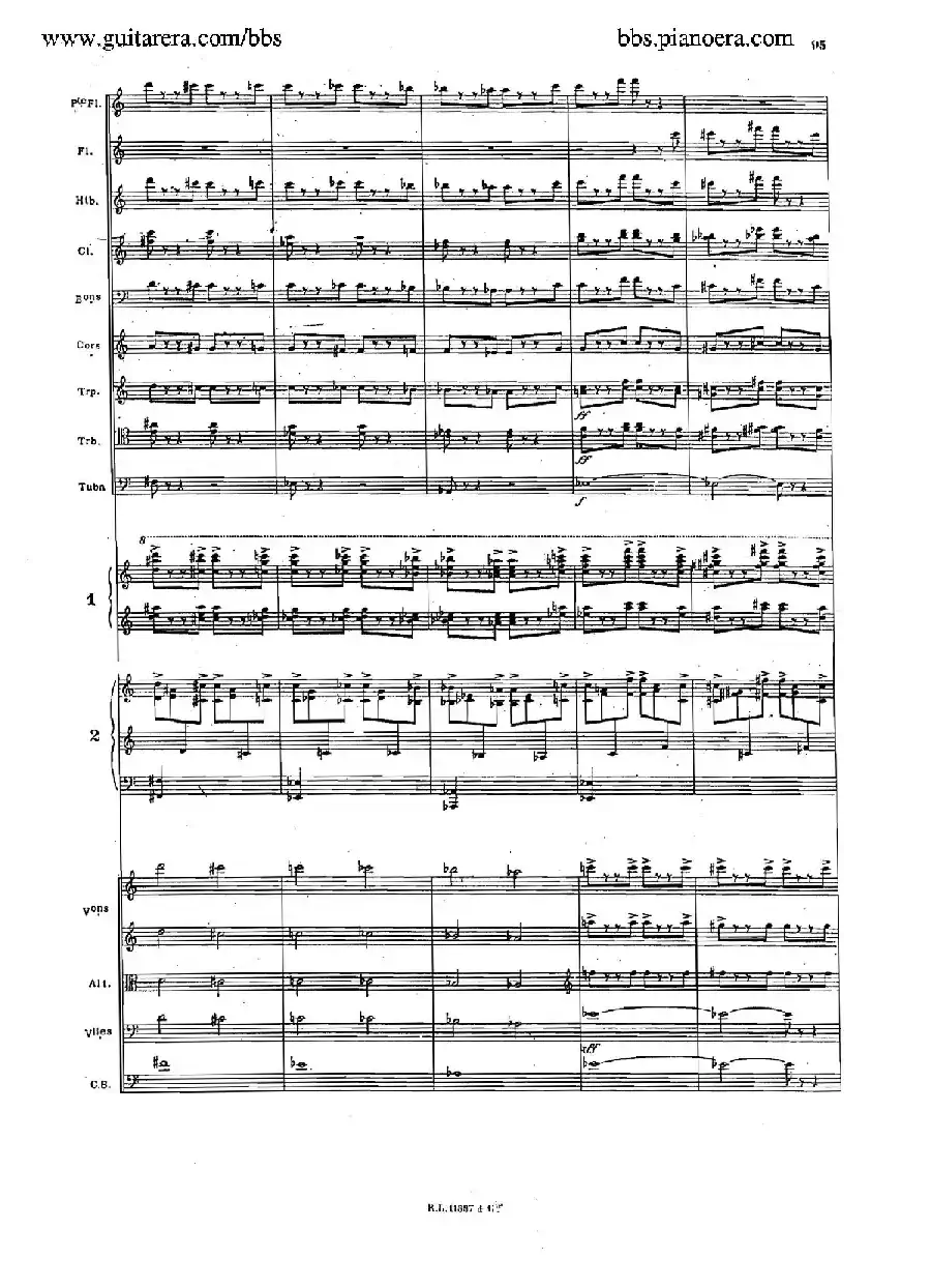 Concerto for 2 Pianos in d Minor（d小调双钢琴协奏曲·总谱）