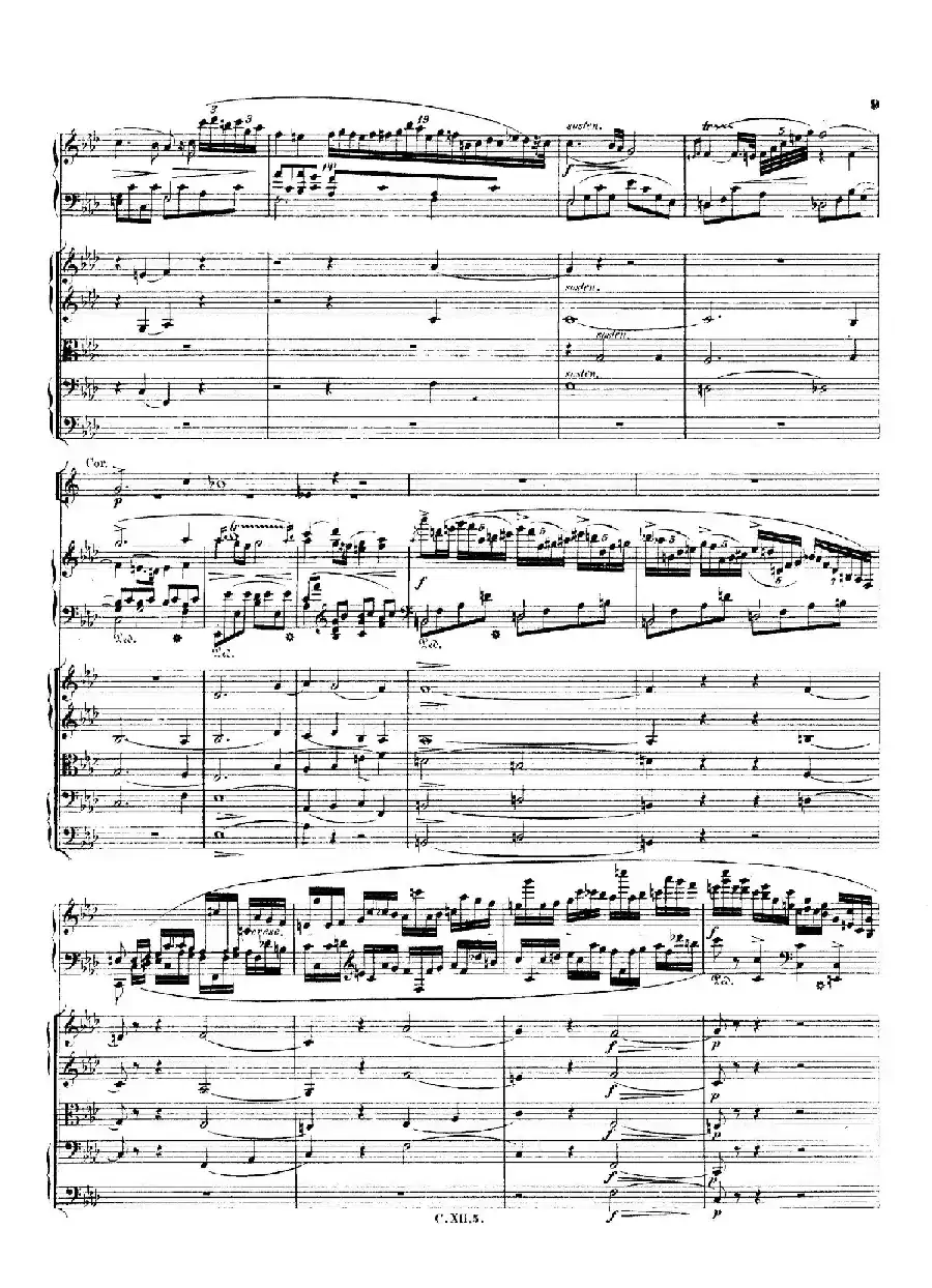 Piano Concerto No.2 in f Minor Op.21（f小调第二钢琴协奏曲·总谱）