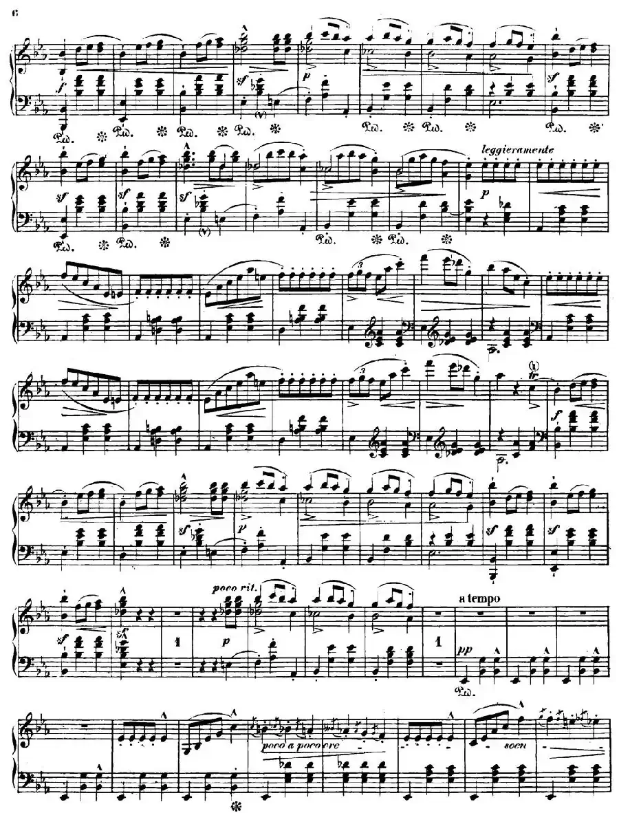 Grande valse brillante Op18（降E大调华丽圆舞曲Op.18 ）