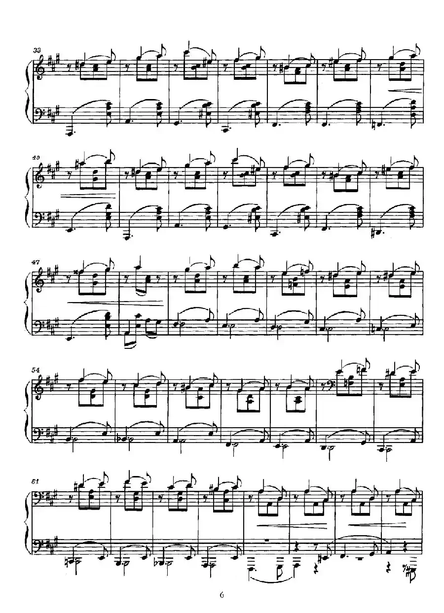 Arabesques Op.4（阿拉伯风格曲）（2）