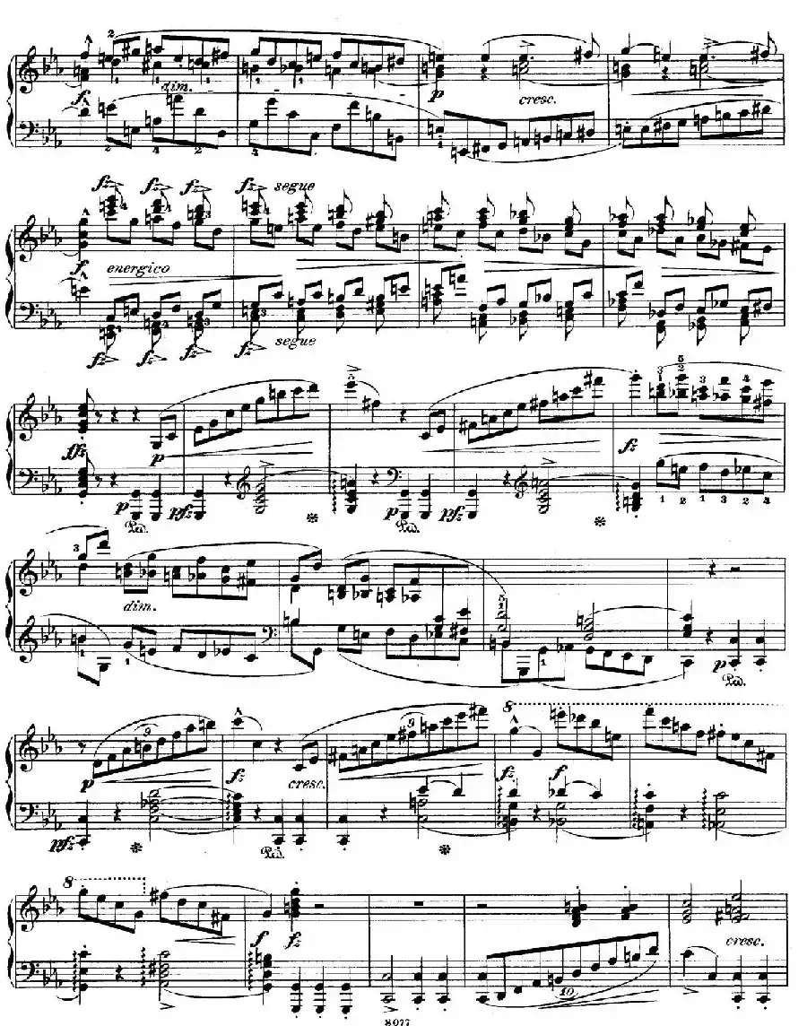 Piano Sonata No.1 in c Minor Op.4 （c小调第一钢琴奏鸣曲）