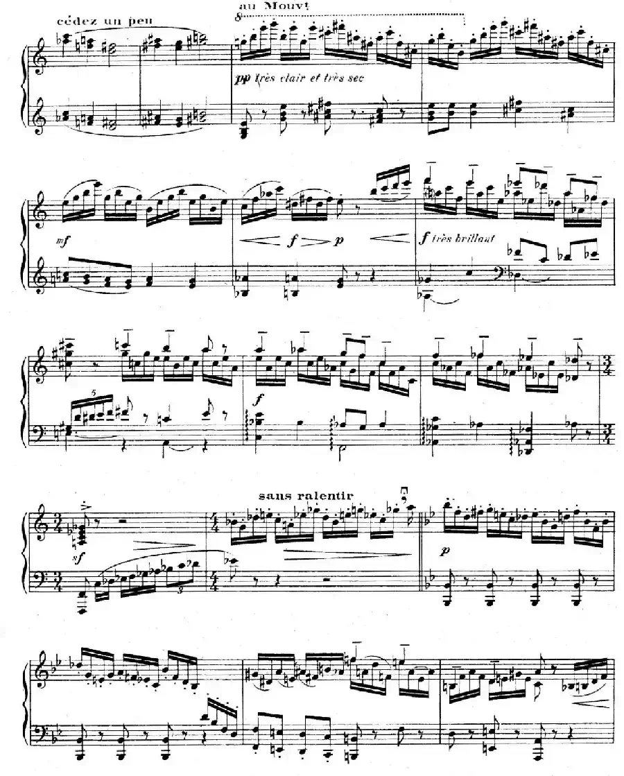 Presto in B-Flat Majo（降B大调急板）