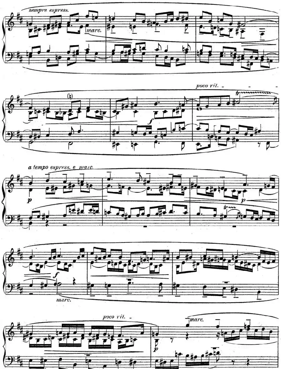 6 Preludes and Fugues Op.99（6首前奏曲与赋格·4）