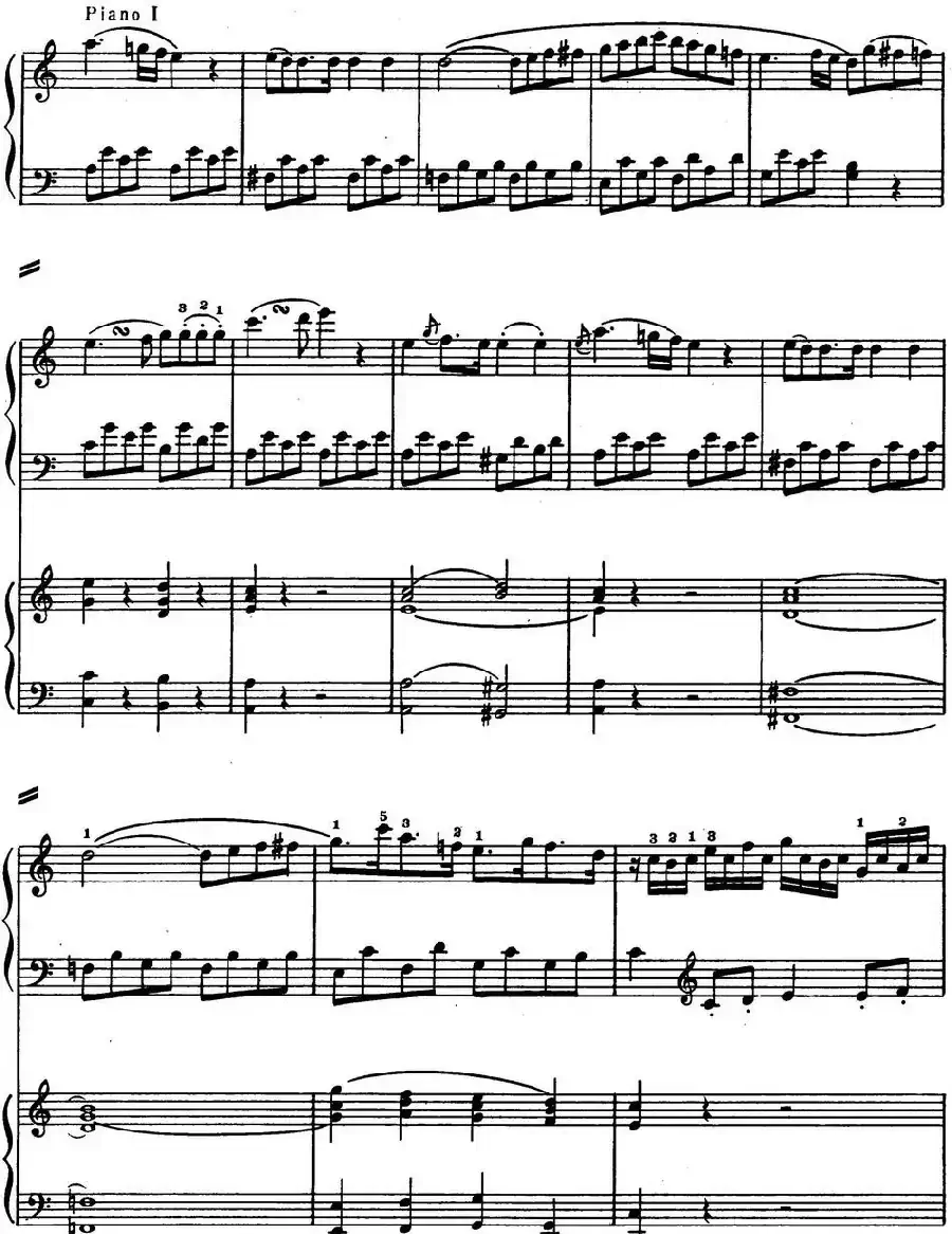 二十八部钢琴协奏曲 No.13（P16-30）