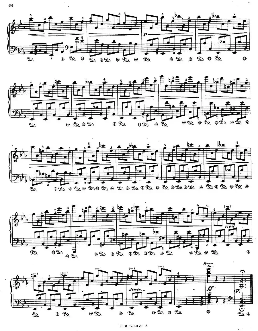 Preludes Op.28（24首前奏曲·19）