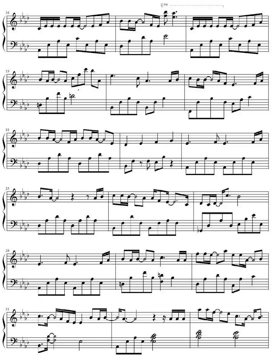 My Sunshine(《何以笙箫默》主题曲、In$how扒谱版)